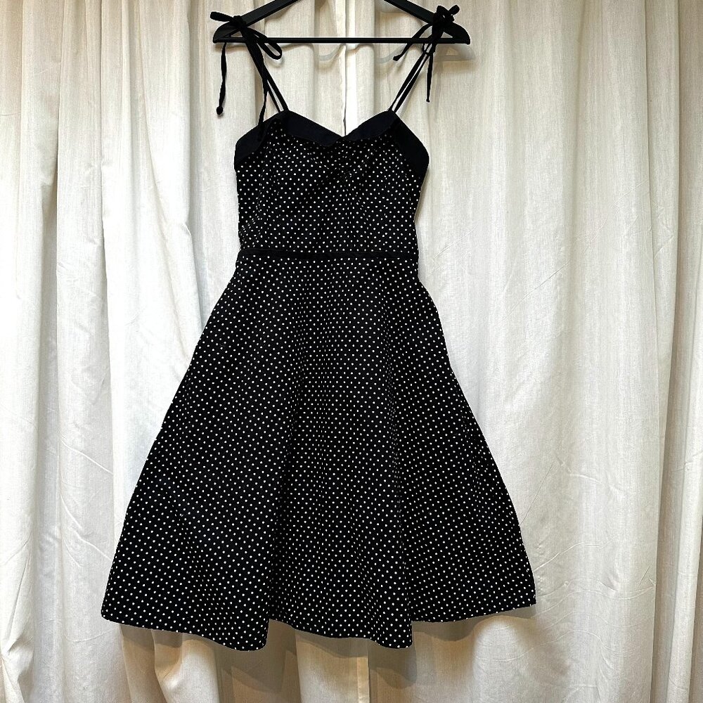 Polkadot midi dress